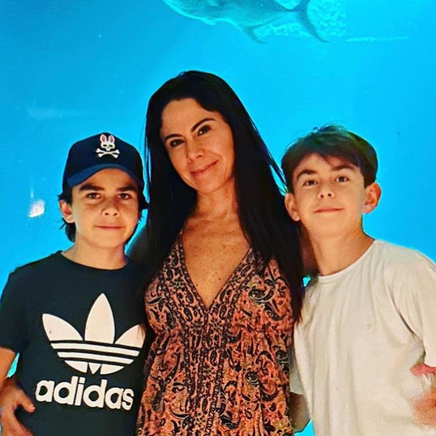 PAOLA ROJAS PRESUME LO MUCHO QUE HAN CRECIDO SUS HIJOS DURANTE SUS