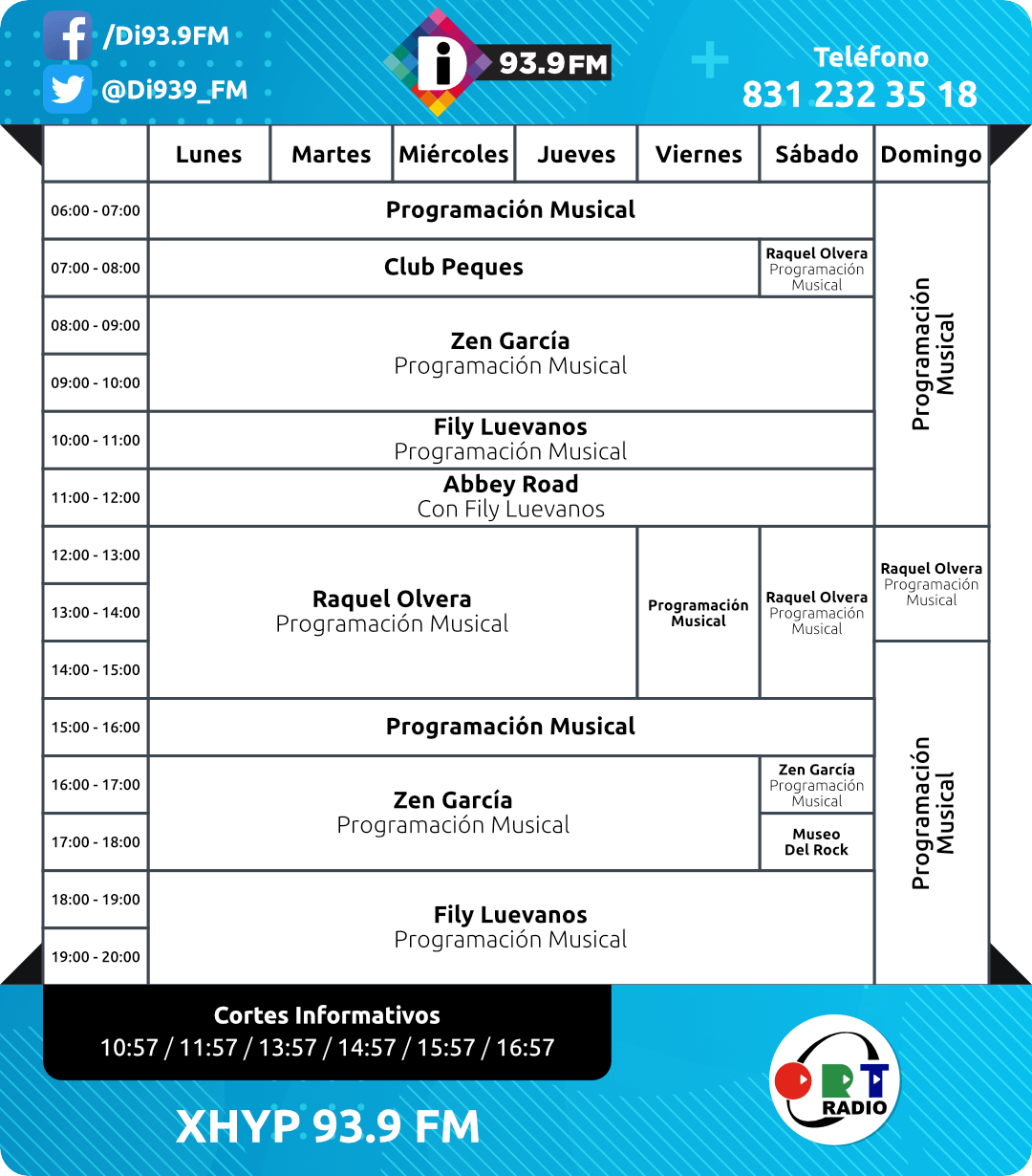 PROGRAMACIÓN DI XHYP
