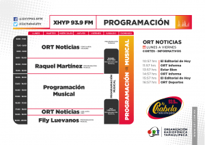 PROGRAMACIÓN LA CHABELA XHYP