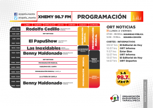 PROGRAMACIÓN LA JEFA XHEMY