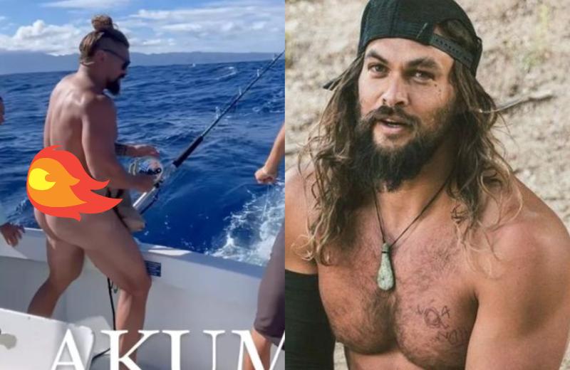 Ense todo el camar n Jason Momoa sorprende a sus fans con foto